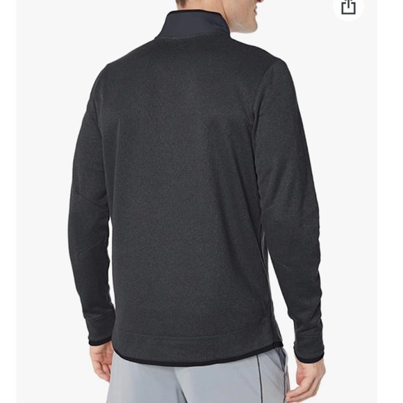 Under Armour Storm Sf Heather Snap Mock Sweater M - Picture 3 of 5